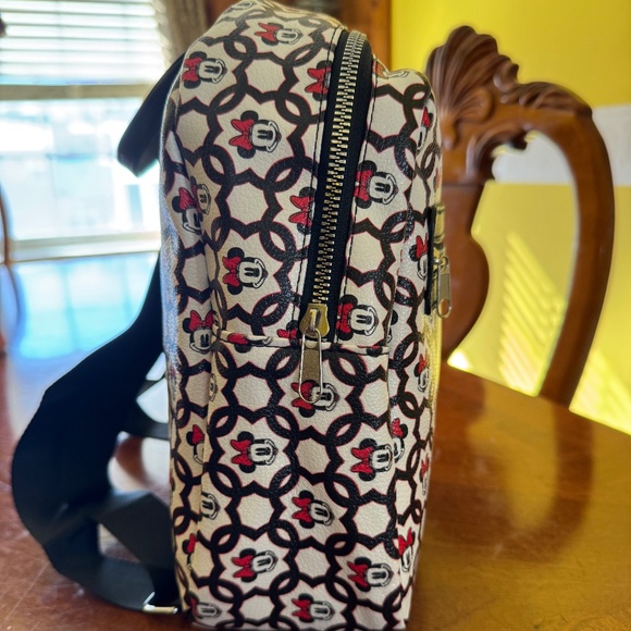 Disney Minnie Mouse Mini Backpack Adjustable Straps NEW - Picture 4 of 7